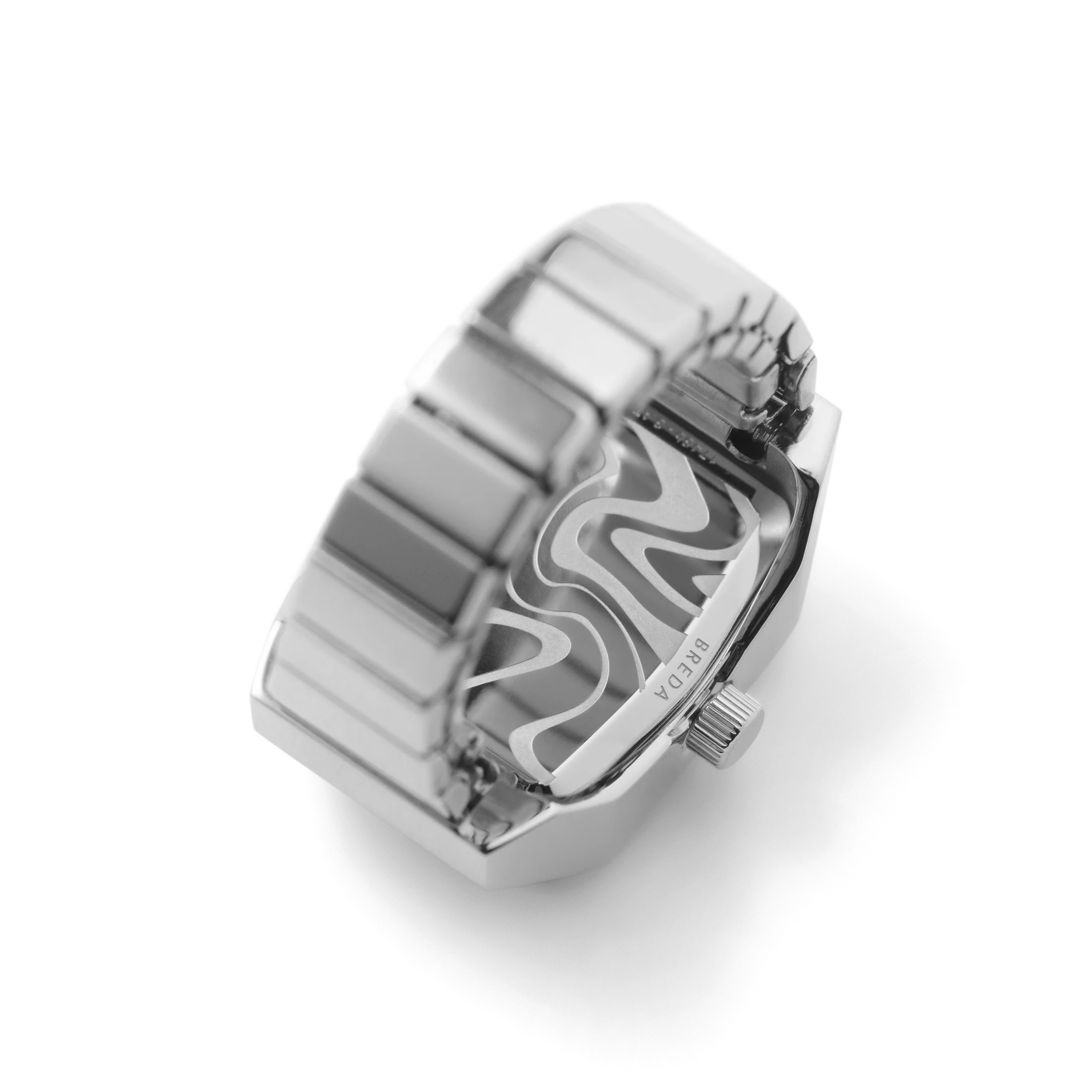 BREDA x DALMATA Time Ring - Silver - Image 3