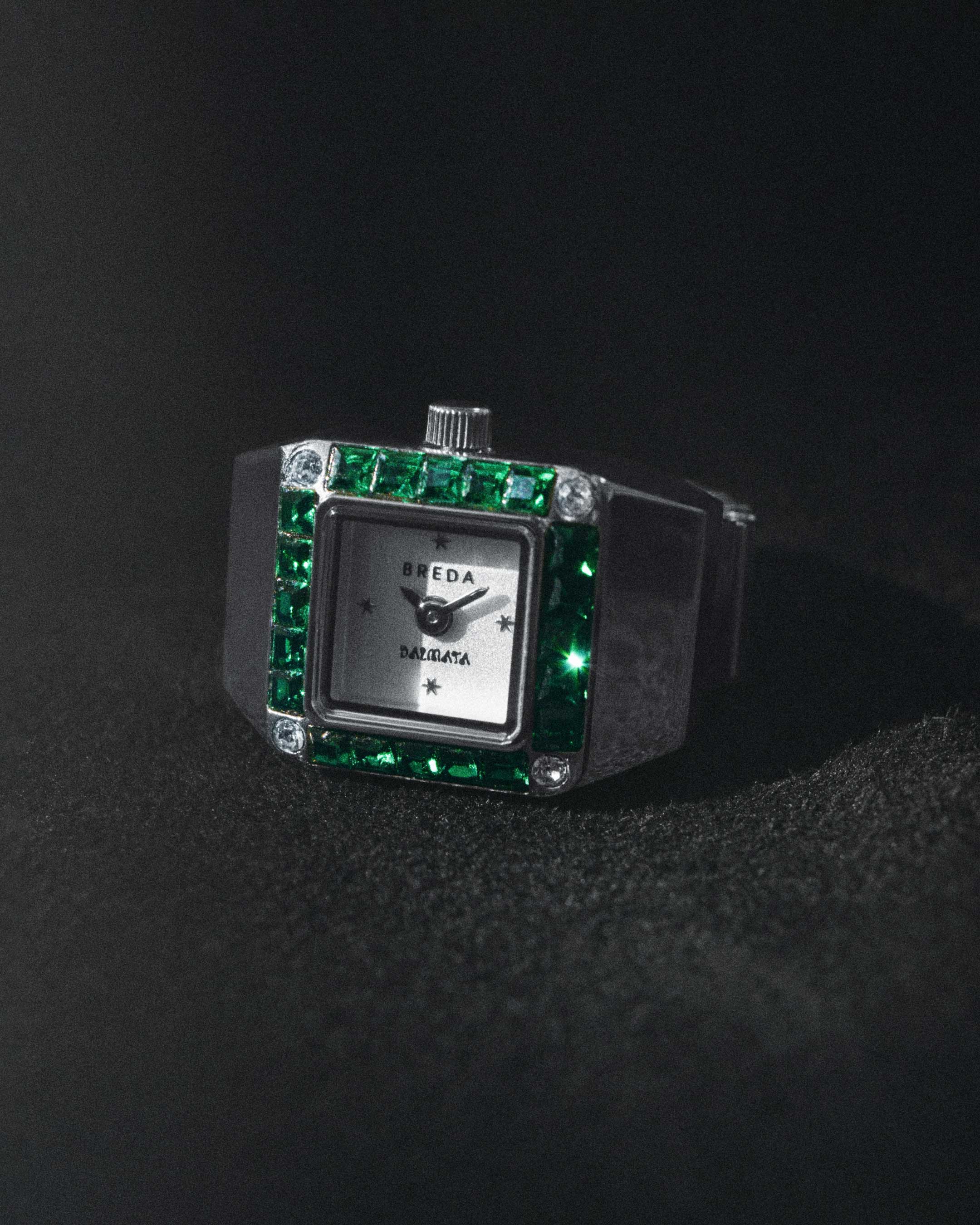 BREDA x DALMATA Time Ring - Silver - Image 5