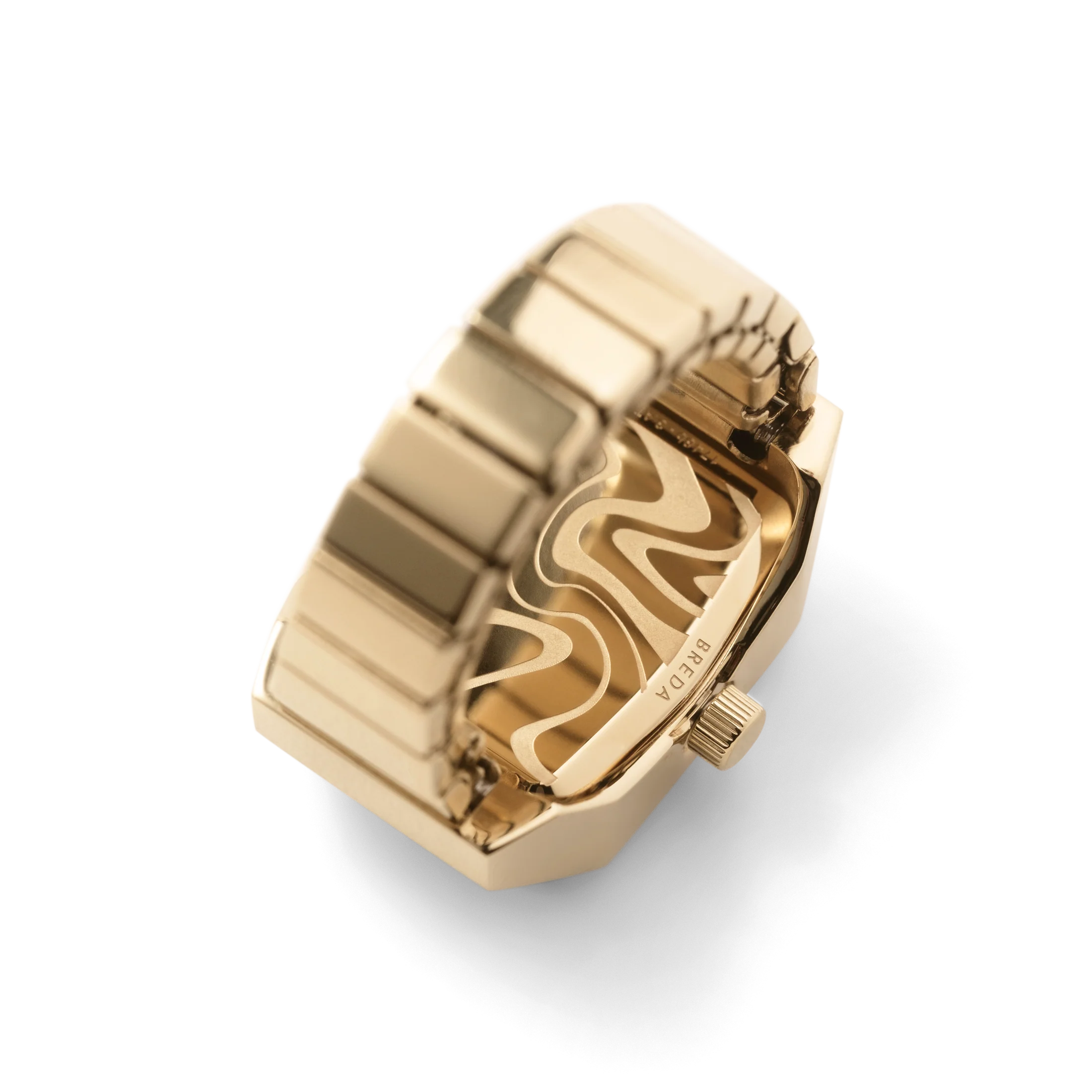 BREDA x DALMATA Time Ring - Gold - Image 3
