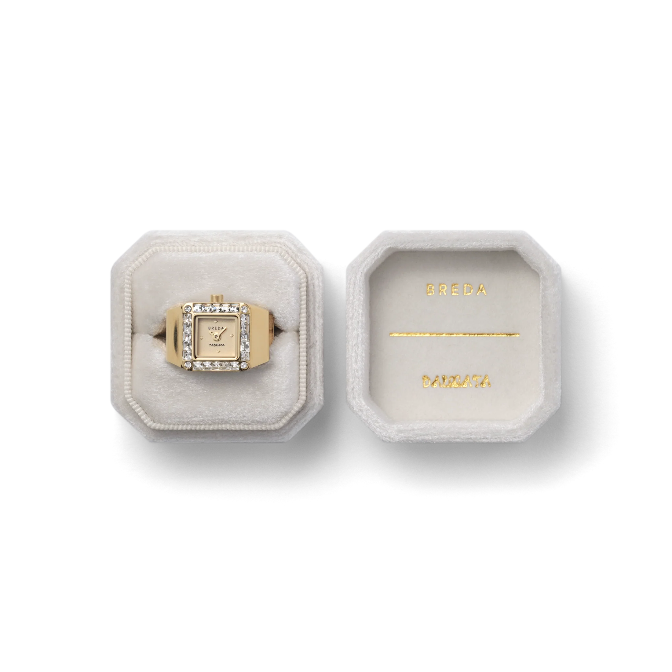 BREDA x DALMATA Time Ring - Gold - Image 4