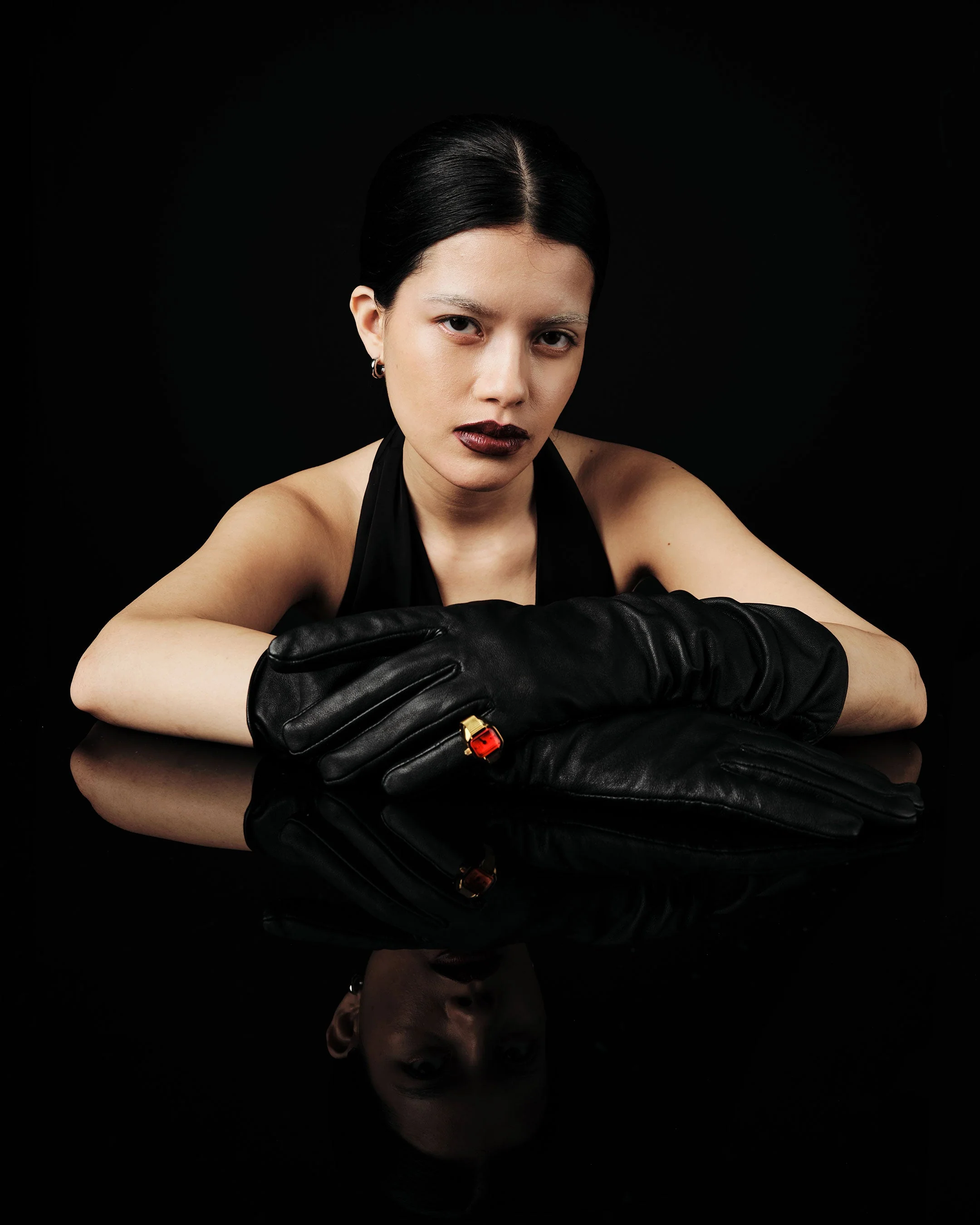 Nocturne Time Ring - Deep Gold/Flame - Image 6